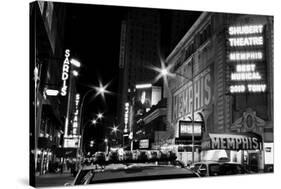 Theater District New York City-null-Stretched Canvas