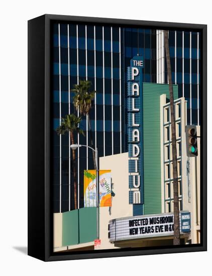 Theater in a City, Hollywood Palladium, Hollywood, Los Angeles, California, USA-null-Framed Stretched Canvas