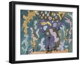 Theater, Kleines Buehnenbild-Paul Klee-Framed Giclee Print