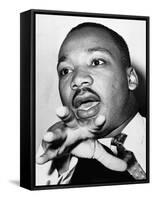Theater-Martin Luther King-WGI-Framed Stretched Canvas