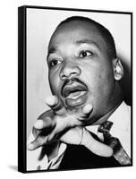 Theater-Martin Luther King-WGI-Framed Stretched Canvas