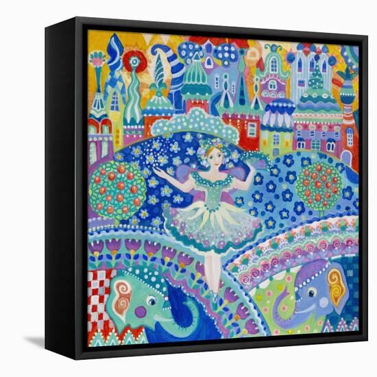 Theater-Oxana Zaiko-Framed Stretched Canvas