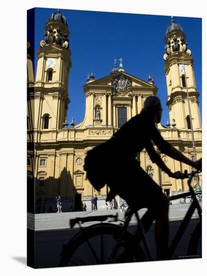 Theatiner Church, Munich, Bavaria, Germany-Yadid Levy-Stretched Canvas