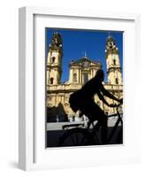 Theatiner Church, Munich, Bavaria, Germany-Yadid Levy-Framed Photographic Print