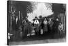 Theatre Actors in a Western on Stage in Costume-Lantern Press-Stretched Canvas