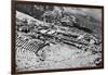 Theatre and Temple of Apollon, Delphi, Greece, 1937-Martin Hurlimann-Framed Giclee Print