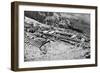 Theatre and Temple of Apollon, Delphi, Greece, 1937-Martin Hurlimann-Framed Premium Giclee Print