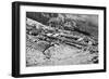 Theatre and Temple of Apollon, Delphi, Greece, 1937-Martin Hurlimann-Framed Giclee Print