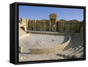 Theatre, Archaeological Site, Palmyra, Unesco World Heritage Site, Syria, Middle East-Alison Wright-Framed Stretched Canvas