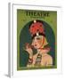 Theatre, Art Deco Magazine, USA, 1923-null-Framed Giclee Print