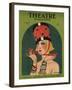 Theatre, Art Deco Magazine, USA, 1923-null-Framed Giclee Print