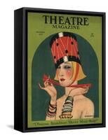 Theatre, Art Deco Magazine, USA, 1923-null-Framed Stretched Canvas