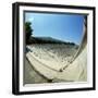 Theatre at the Archaeological Site of Epidavros, UNESCO World Heritage Site, Greece, Europe-Tony Gervis-Framed Photographic Print