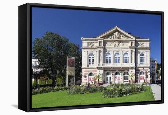Theatre, Baden-Baden, Black Forest, Baden Wurttemberg, Germany, Europe-Markus-Framed Stretched Canvas