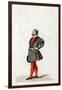 Theatre Costume Design for Shakespeare's Play, Henry VIII, 19th Century-null-Framed Giclee Print