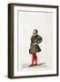 Theatre Costume Design for Shakespeare's Play, Henry VIII, 19th Century-null-Framed Giclee Print