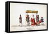 Theatre Costume Designs for Shakespeare's Play, Henry VIII, 19th Century-null-Framed Stretched Canvas