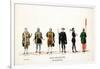 Theatre Costume Designs for Shakespeare's Play, Henry VIII, 19th Century-null-Framed Giclee Print