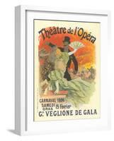 Theatre de L'Opera, 1896-null-Framed Art Print