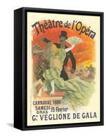 Theatre de L'Opera, 1896-null-Framed Stretched Canvas