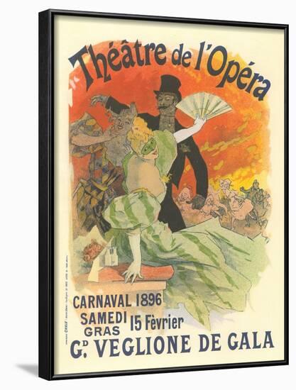 Theatre de L'Opera, 1896-null-Framed Art Print