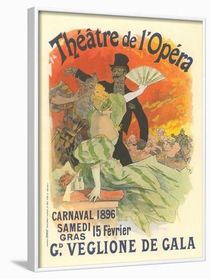 Theatre de L'Opera, 1896-null-Framed Art Print