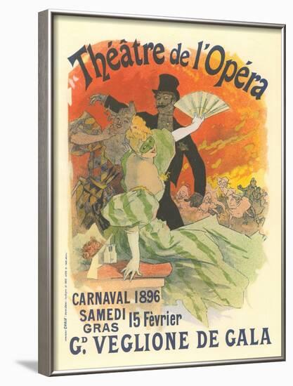 Theatre de L'Opera, 1896-null-Framed Art Print