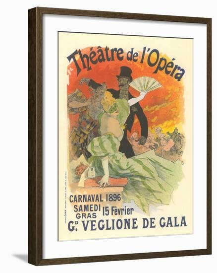 Theatre de L'Opera, 1896-null-Framed Art Print