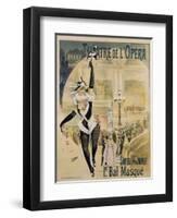 Theatre De L'Opera Poster-Henri Gray-Framed Giclee Print