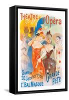 Theatre de l'Opera-null-Framed Stretched Canvas