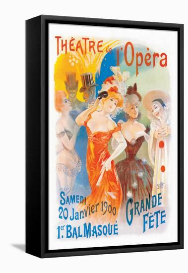 Theatre de l'Opera-null-Framed Stretched Canvas