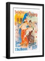 Theatre de l'Opera-null-Framed Art Print