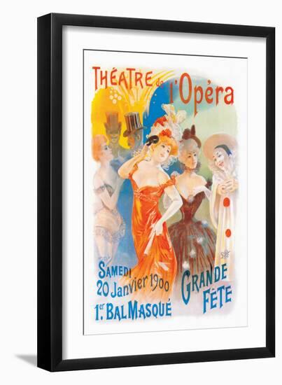 Theatre de l'Opera-null-Framed Art Print