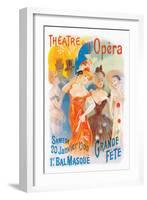 Theatre de l'Opera-null-Framed Art Print