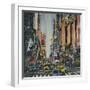 Theatre District, New York-Susan Brown-Framed Giclee Print