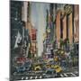 Theatre District, New York-Susan Brown-Mounted Giclee Print