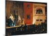 Theatre Du Gymnase in Paris, 1856-Adolph Menzel-Mounted Giclee Print