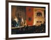 Theatre Du Gymnase in Paris, 1856-Adolph Menzel-Framed Giclee Print