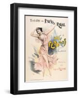 Theatre Du Palais Royal-null-Framed Premium Giclee Print