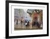 Theatre du Vaudeville-Jean-Georges Beraud-Framed Premium Giclee Print