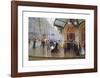 Theatre du Vaudeville-Jean-Georges Beraud-Framed Premium Giclee Print