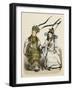 Theatre, Exotic, Actresses-null-Framed Art Print