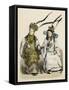 Theatre, Exotic, Actresses-null-Framed Stretched Canvas