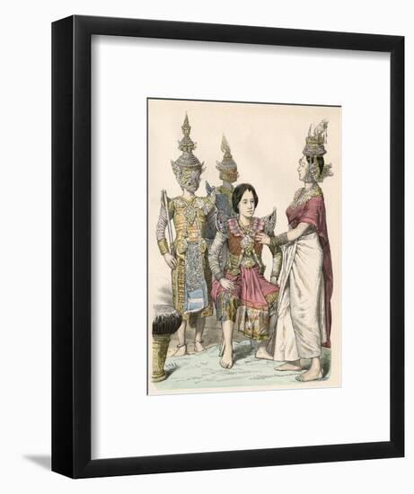 Theatre, Exotic, Thailand-null-Framed Art Print
