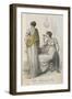 Theatre-Goers 1814-null-Framed Art Print