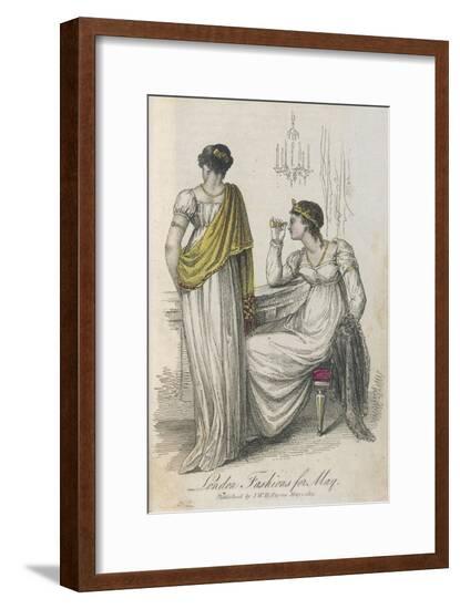 Theatre-Goers 1814--Framed Art Print
