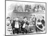 Theatre Going: the Audience, 1858-null-Mounted Art Print