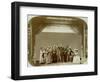 Theatre Group of the Folk Theatre, Russia, 1892-null-Framed Giclee Print