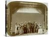 Theatre Group of the Folk Theatre, Russia, 1892-null-Stretched Canvas