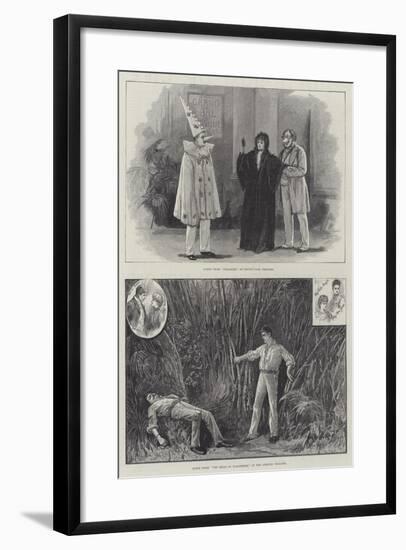 Theatre in London-null-Framed Giclee Print